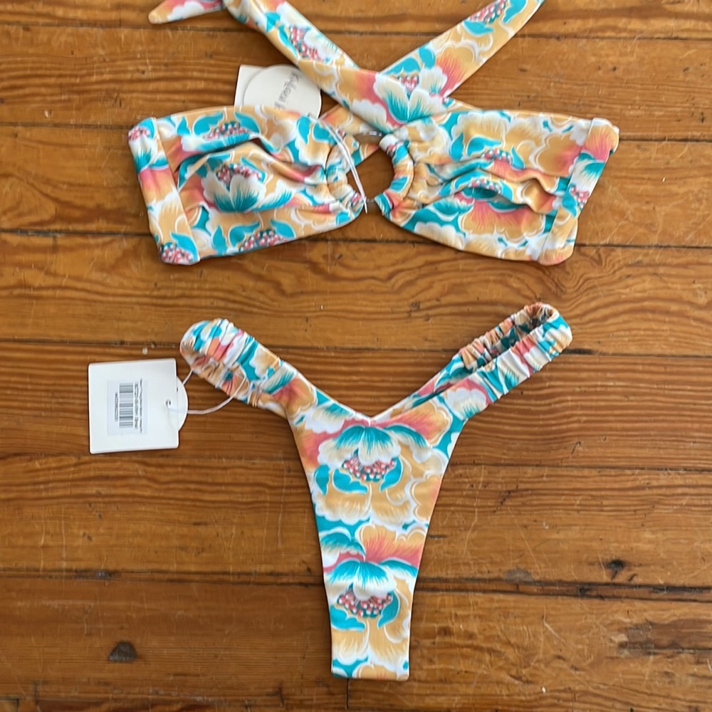 NWT Kulani Kini Honey Pot Bikini